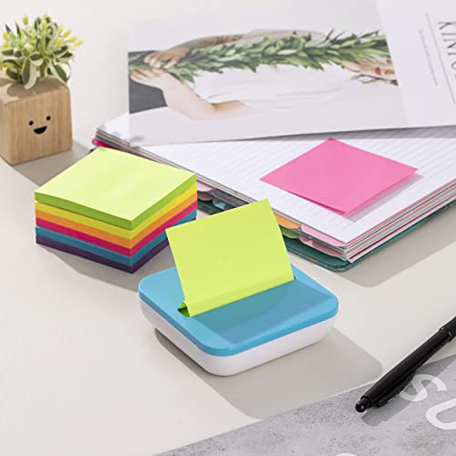 Pop-up Sticky Notes,3x3 in,12 Pads,Bright Colors Super Sticking Power Memo Pads, 6 Colors, Strong Adhesive - Image 8