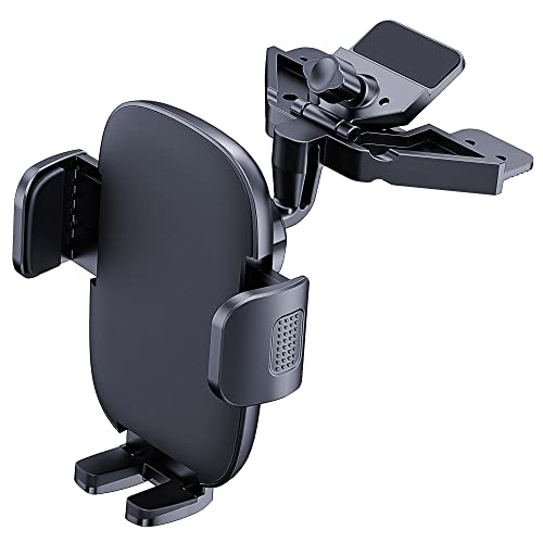 Phone Mount for Car Phone Holder Mount Upgraded Metal CD Slot Phone Holder Car Cell Phone Holder Car Thick Cases Friendly iPhone Holder for Car Phone Mount for CD Player Compatible with All Smartphone - Image 2