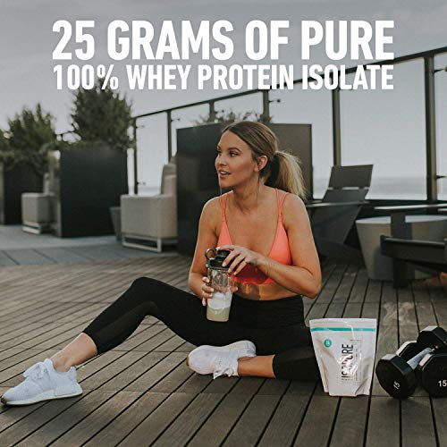 Isopure Protein Powder, Whey Protein Isolate Powder, 25g Protein, Low Carb & Keto Friendly, Naturally Sweetened & Flavored, Flavor: Strawberry, 1 Pound - Image 5