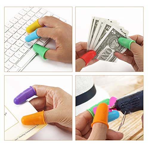 Mr. Pen- Hot Glue Gun Finger Protectors, 24 pcs, Silicone Finger Protectors, Finger Protectors, Finger Protectors for Hot Glue, Silicone Thimble, Hot Glue Finger Protectors, Finger Guard - Image 2