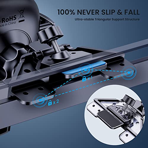 Phone Mount for Car Phone Holder Mount Upgraded Metal CD Slot Phone Holder Car Cell Phone Holder Car Thick Cases Friendly iPhone Holder for Car Phone Mount for CD Player Compatible with All Smartphone - Image 7