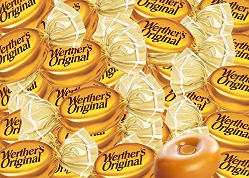 Werthers Original Hard Caramel Candy 30oz (2pk) Individually Wrapped w/CC Sweets & Snacks Bag Clip - Image 4