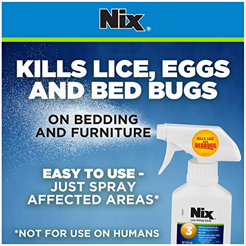 Nix Lice & Bed Bug Killing Spray for Home, Bedding & Furniture, 5 fl oz - Image 7