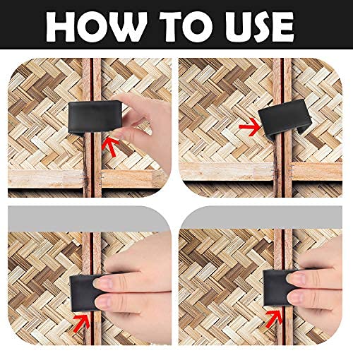 Blulu Outdoor Furniture Clips Patio Sofa Clips Rattan Furniture Clamps Wicker Chair Fasteners, Connect The Sectional or Module Outdoor Couch Patio Furniture (20 Pieces) - Image 4